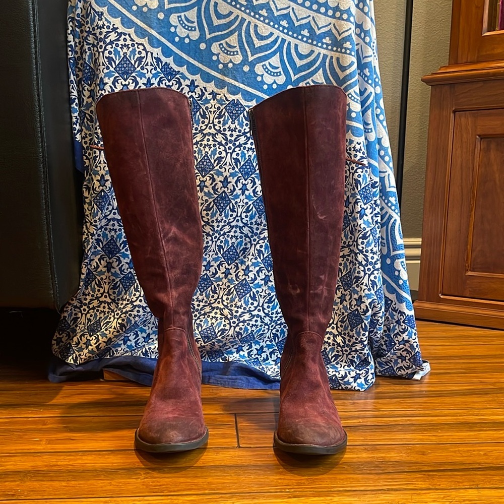 Born Tall Suede Boots - Women’s Size 6.5
